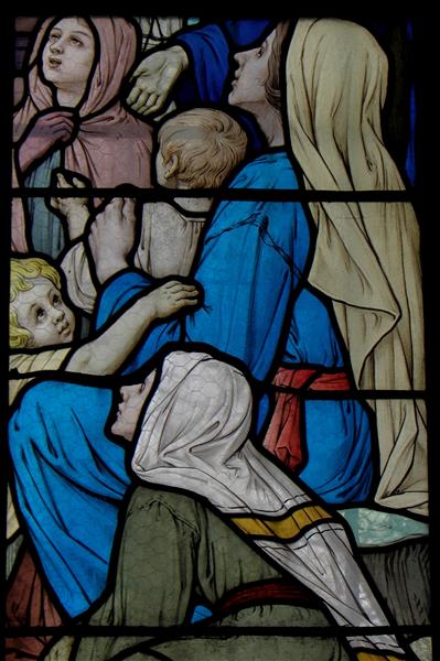 Life of Christ. Eglise Saint-Sulpice de Fougères (detail), 1919 - Ludovic Alleaume