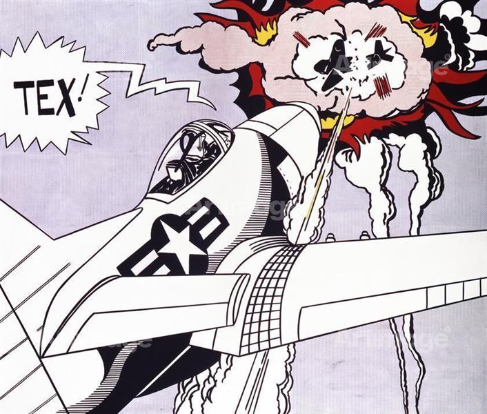 Tex!, 1962 - Roy Lichtenstein