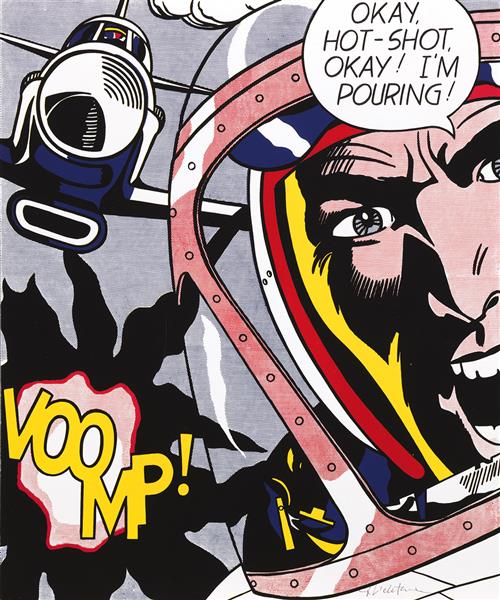 Okay Hot Shot, Okay!, 1963 - Roy Lichtenstein