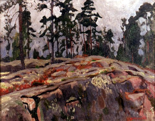 Finland. Forest, 1908 - Arkadi Rylov