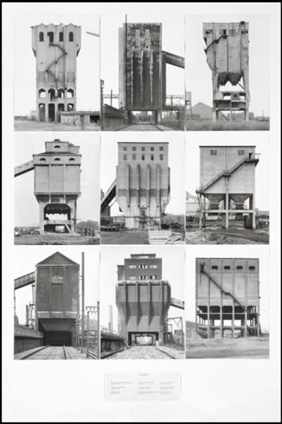 Coal Bunkers, 1974 - Bernd et Hilla Becher