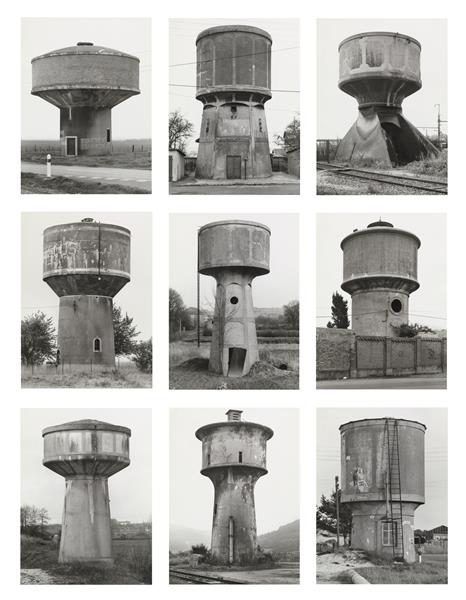 Water Towers, 1988 - Bernd et Hilla Becher