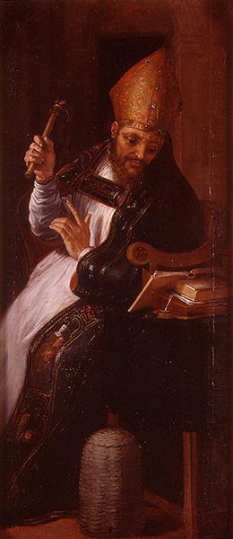 San Ambrosio, c.1627 - Francisco Ribalta
