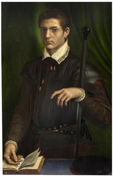 Портрет дворянина, c.1550 - c.1555 - Daniele da Volterra