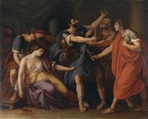 The Death of Lucretia - Gavin Hamilton