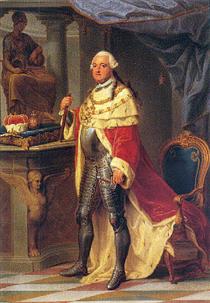 Portrait of Charles Theodore, Elector of Bavaria - Помпео Батоні
