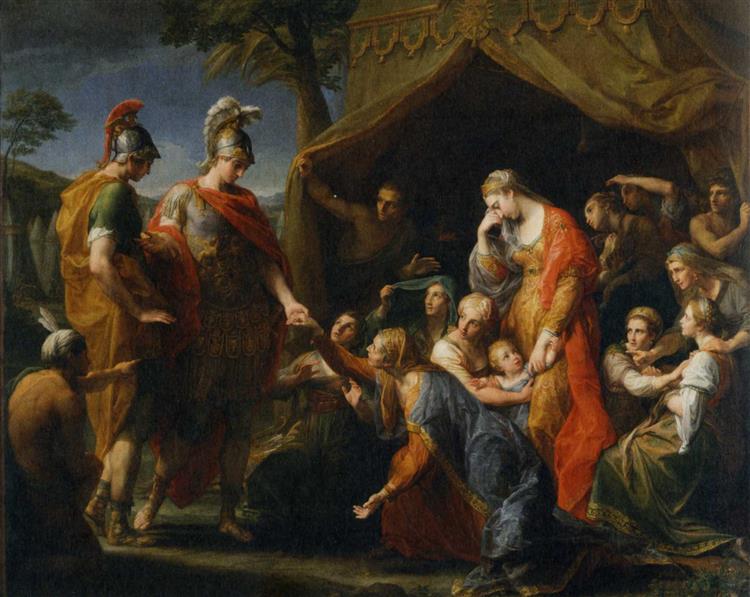 The wives of Darius before Alexander the great, 1775 - Помпео Батоні