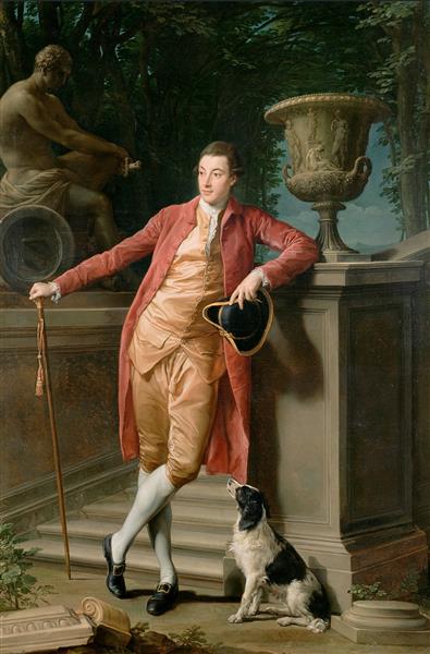Portrait of John Talbot, Later 1st Earl Talbot, 1773 - Pompeo Batoni