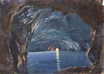 The Blue Grotto, Capri - Thomas Stuart Smith