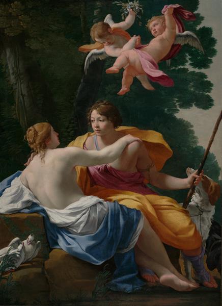 Venus and Adonis, c.1642 - 西蒙·武埃