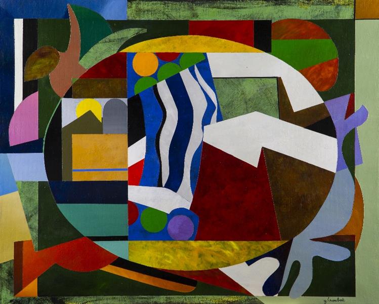 Paysage Cubiste, 2020 - Georges Troubat