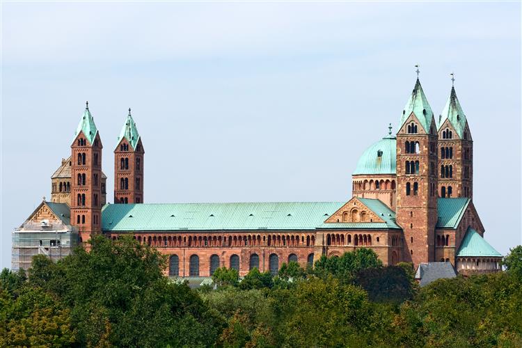 Speyer Cathedral, Germany, 1030 - Romanesque Architecture