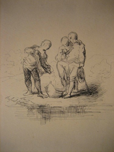 Genre Scene, 1851 - Рафаэль Гарсия Эспалето