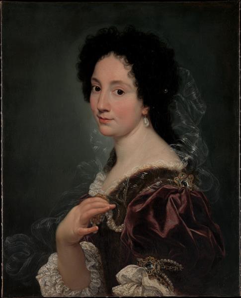 Portrait of a Woman - Giovanni Battista Gaulli