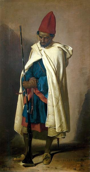Moro, 1863 - Joaquín Domínguez Bécquer
