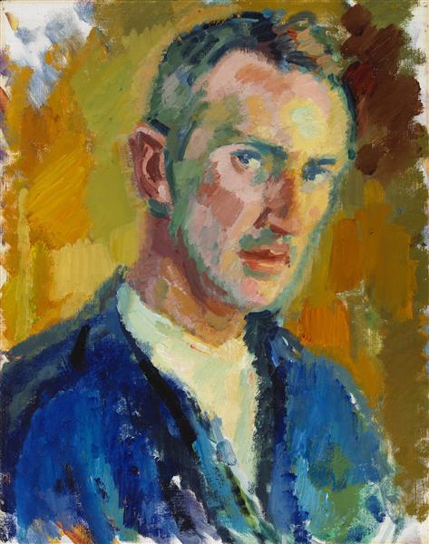 Self Portrait, 1918 - Магнус Энкель
