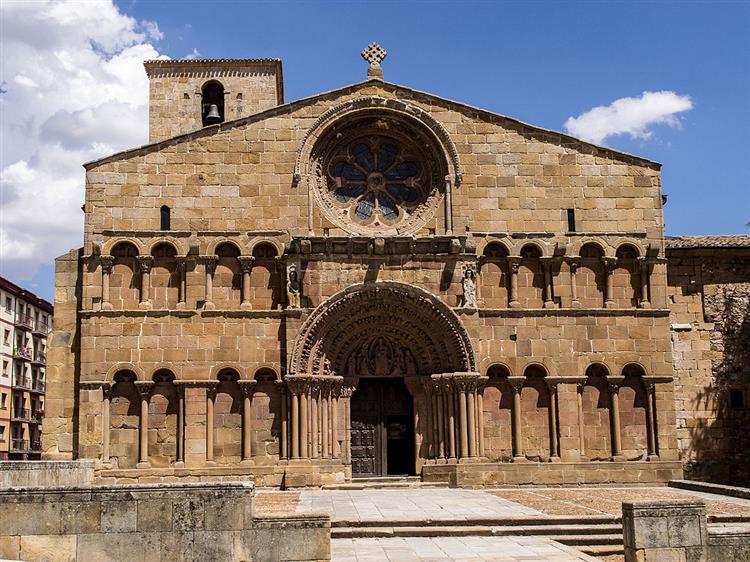 Church of Santo Domingo, Soria, Spain, c.1200 - Arquitetura românica