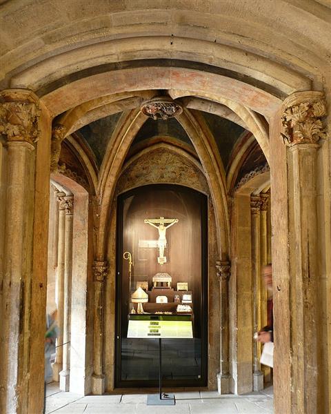 Crypt, Basilica of Saint Sernin, France, 1180 - Romanik