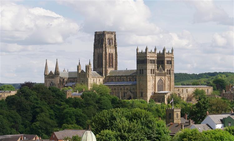 Durham Cathedral, England, c.1100 - Романская архитектура