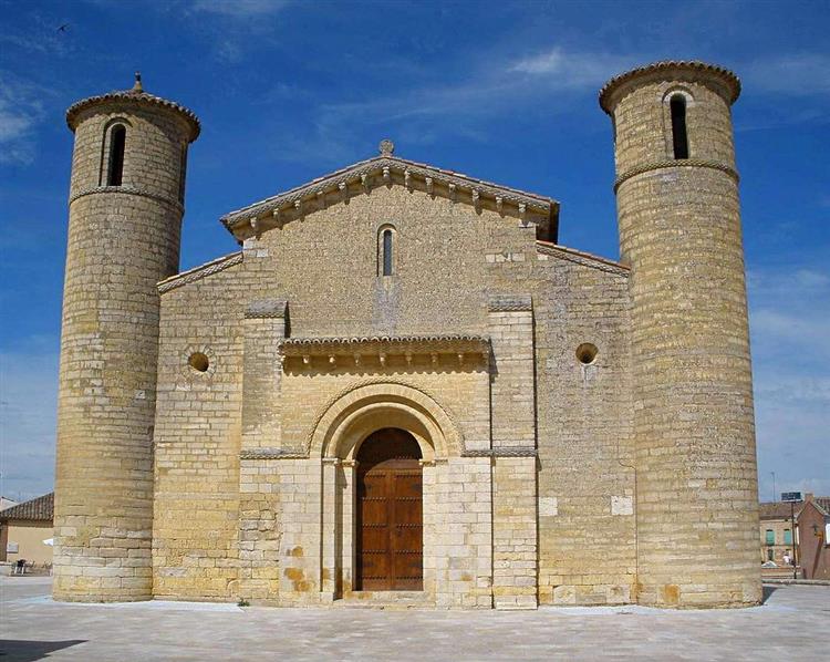 Facade, San Martín De Tours De Frómista, Spain, c.1060 - Романська архітектура