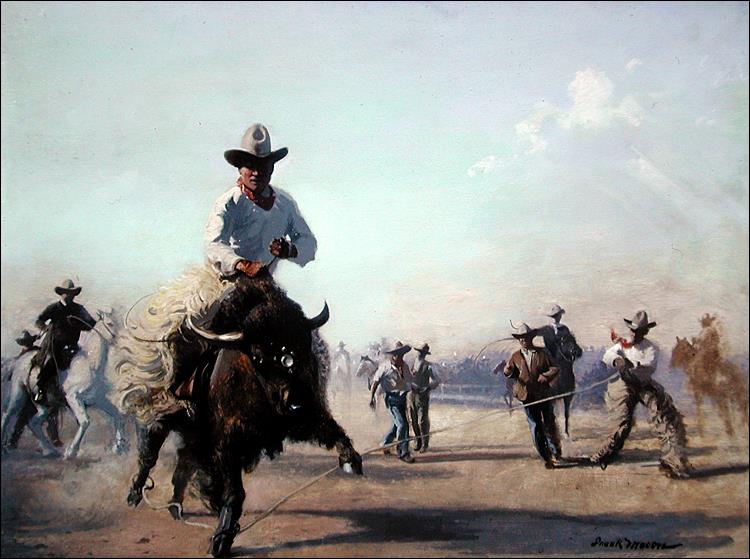 Wyoming Rodeo, 1952 - Frank Mason