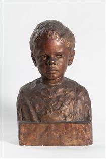 Bust of a Young Boy - Meta Vaux Warrick Fuller