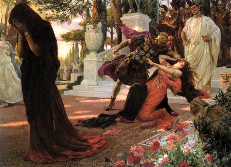 The Death of Messalina, 1916 - Georges-Antoine Rochegrosse
