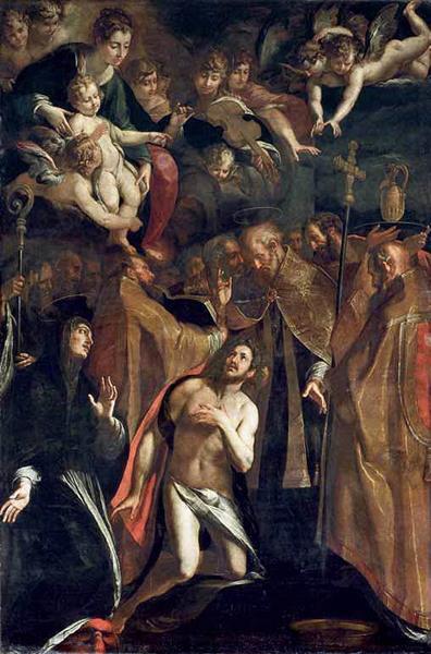 Battesimo Di Sant'Agostino, c.1620 - c.1622 - Giulio Cesare Procaccini