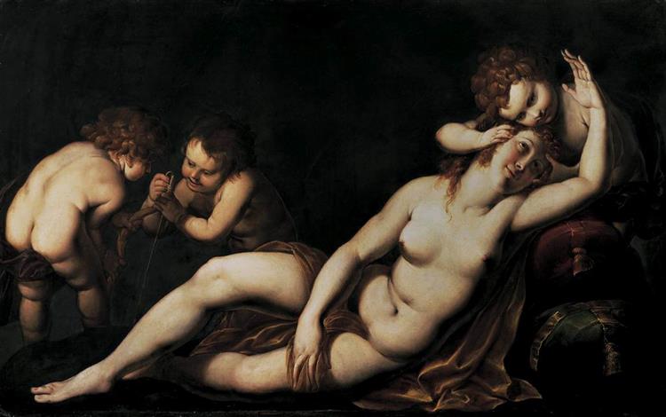 Venus and Cupid, c.1620 - c.1625 - Giulio Cesare Procaccini