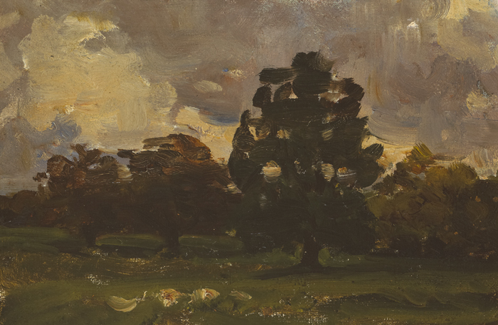 TREES IN MALAHIDE, COUNTY DUBLIN - Nathaniel Hone the Younger