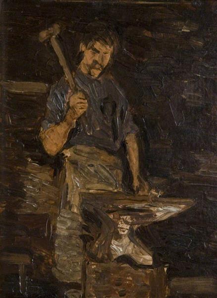 The Blacksmith, 1913 - Paul Henry