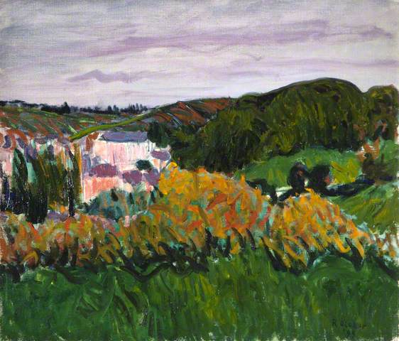 View of Pont Aven, 1899 - Родерик О’Конор
