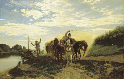 Trackers, c.1875 - Károly Lotz