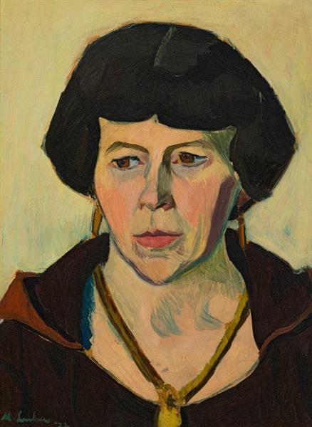 Portrait of a Woman, 1922 - Maggie Laubser