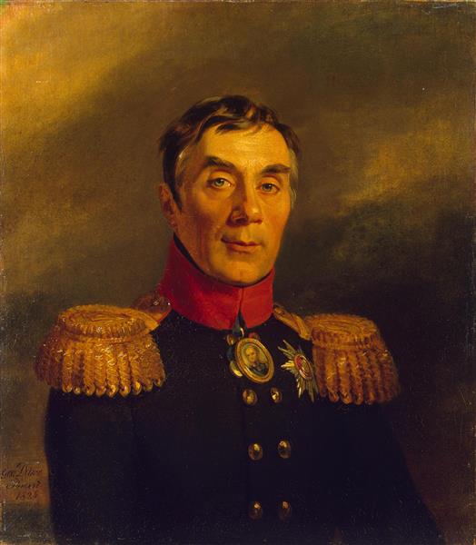 Portrait of Alexey Andreyevich Arakcheyev, 1824 - Джордж Доу