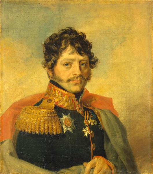 Portrait of Ivan Andreyevich Argamakov, c.1828 - Джордж Доу