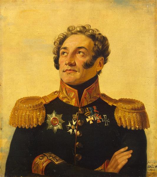 Platon Ivanovich Kablukov, Russian General - George Dawe