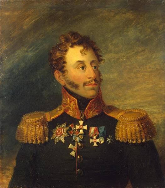 Portrait of Karl B. Von Knorring, c.1820 - c.1827 - Джордж Доу
