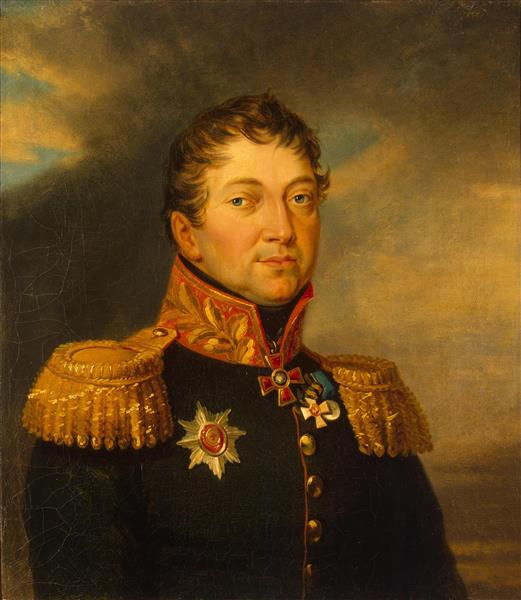 Portrait of Otto F. Von Knorring, c.1820 - c.1825 - Джордж Доу