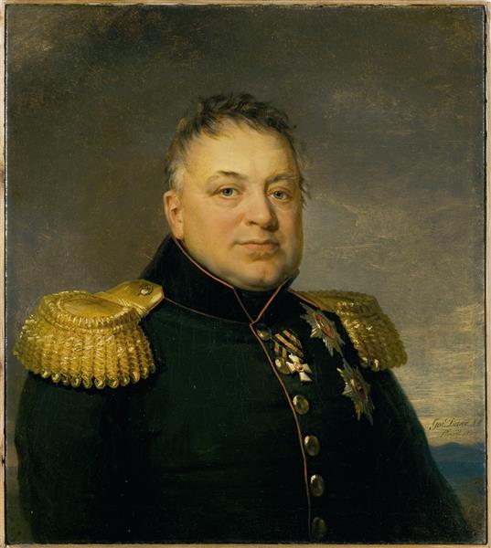 Pyotr Ivanovich Meller-Zakomelsky, c.1825 - George Dawe