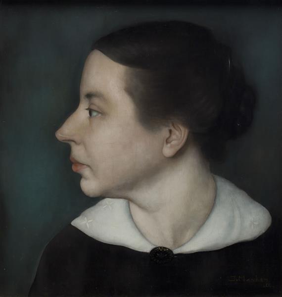 Portrait of Anne Zernike, 1918 - Jan Mankes