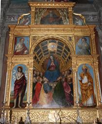 Polyptych in Santo Spirito (Bergamo) - Ambrogio Bergognone