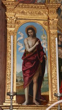 Polyptych in Santo Spirito (Bergamo), detail - Ambrogio Bergognone