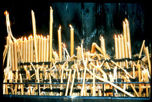 Fatima Candles. Portugal, 1998 - Nan Goldin