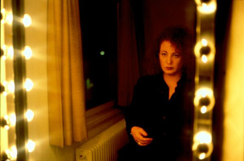 Self Portrait in Hotel Baur Au Lac, Zurich, 1998 - Nan Goldin