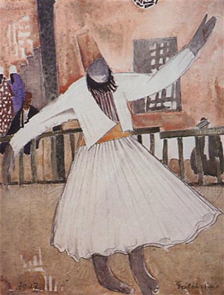Dancing Dervish, 1920 - Aleksei Grishchenko