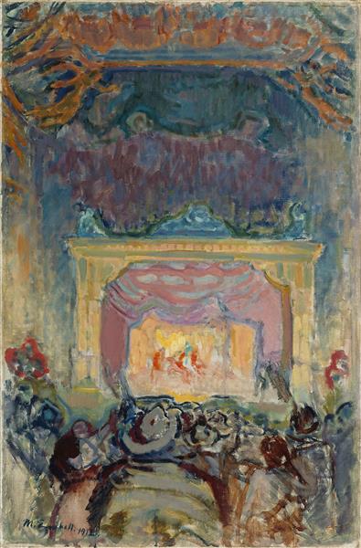The Variety Theatre in Paris, 1912 - Magnus Enckell
