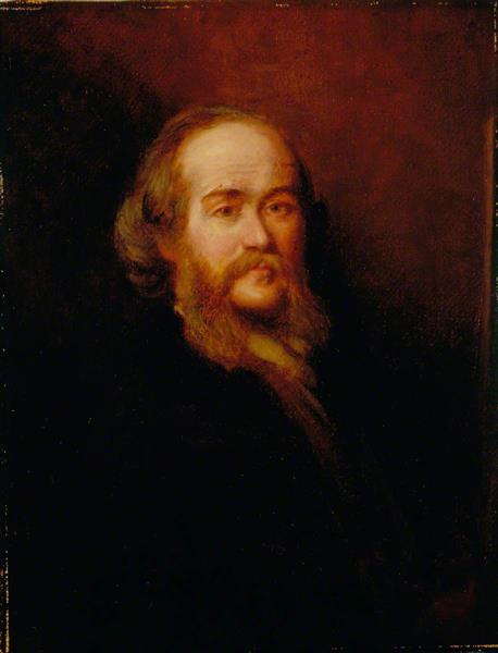 Self Portrait, 1860 - Thomas Stuart Smith