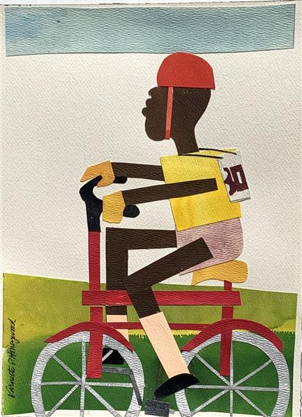 West Indian Cyclist, 1984 - Varnette P. Honeywood