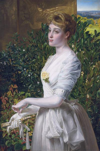 Julia Smith Caldwell, c.1890 - Anthony Frederick Augustus Sandys